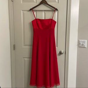 NWT- Alfred Angelo Red Prom/Bridesmaids Dress